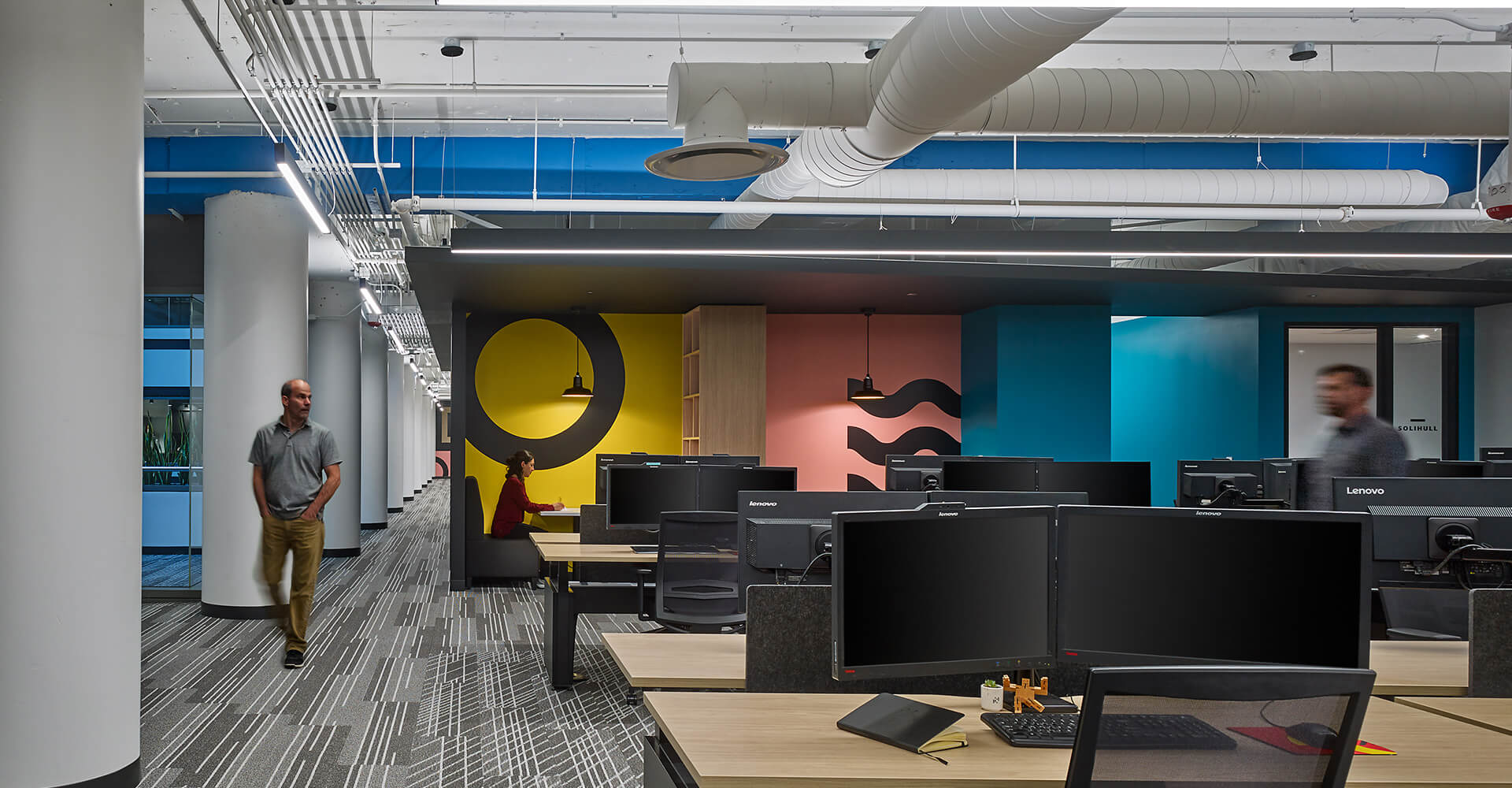 InnerWorkings芝加哥总部翻新项目丨美国芝加哥丨Eckenhoff Saunders-2