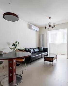 94㎡简约中古宅，破局动线×原木基调，重塑多功能空间