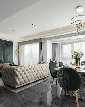 湖语颂 180 中叠样板间丨中国苏州丨元禾大千（软装）,矩阵上海设计中心（硬装）