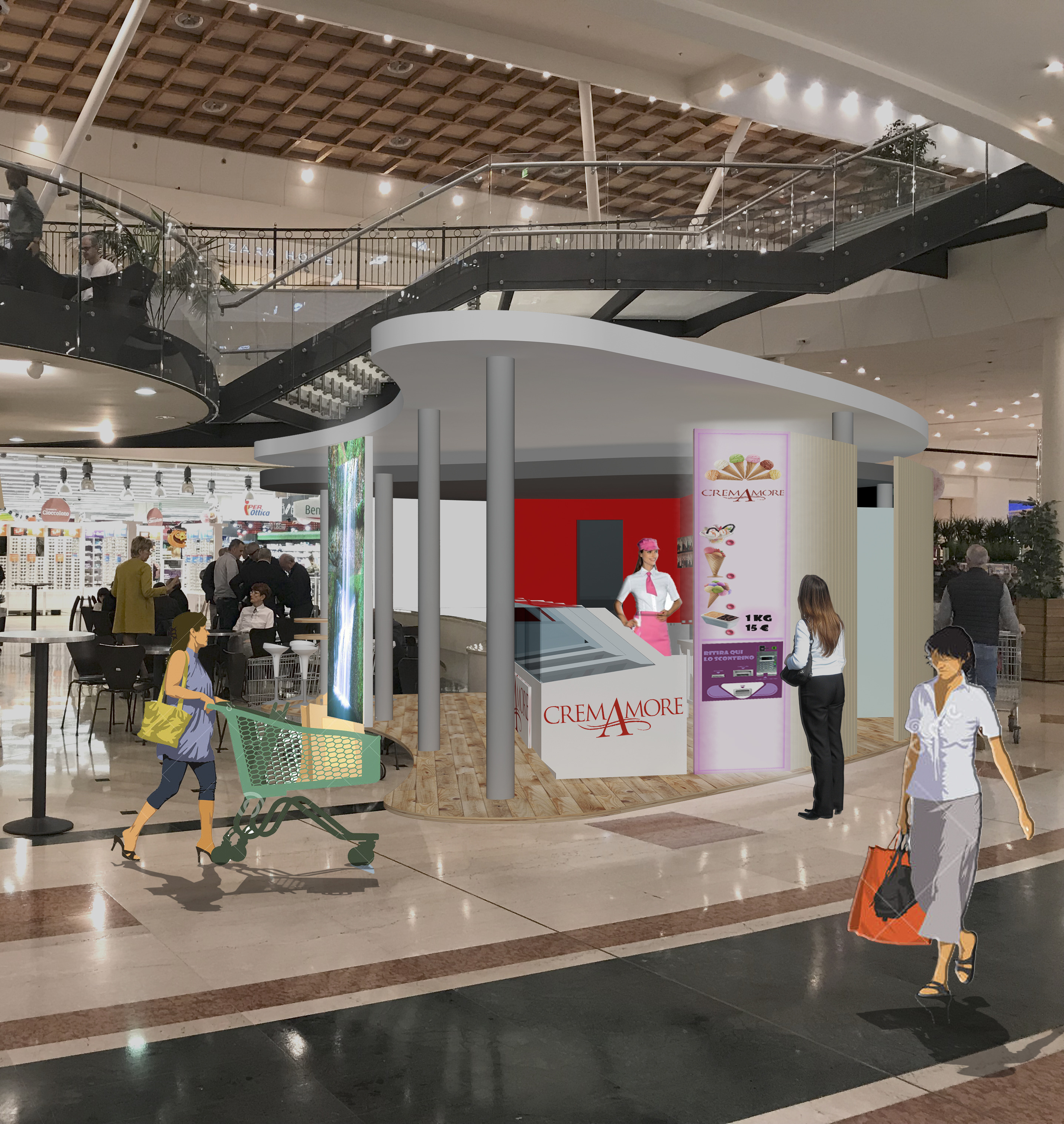 未实现的创意设计——梦幻餐厅与酒吧空间-15