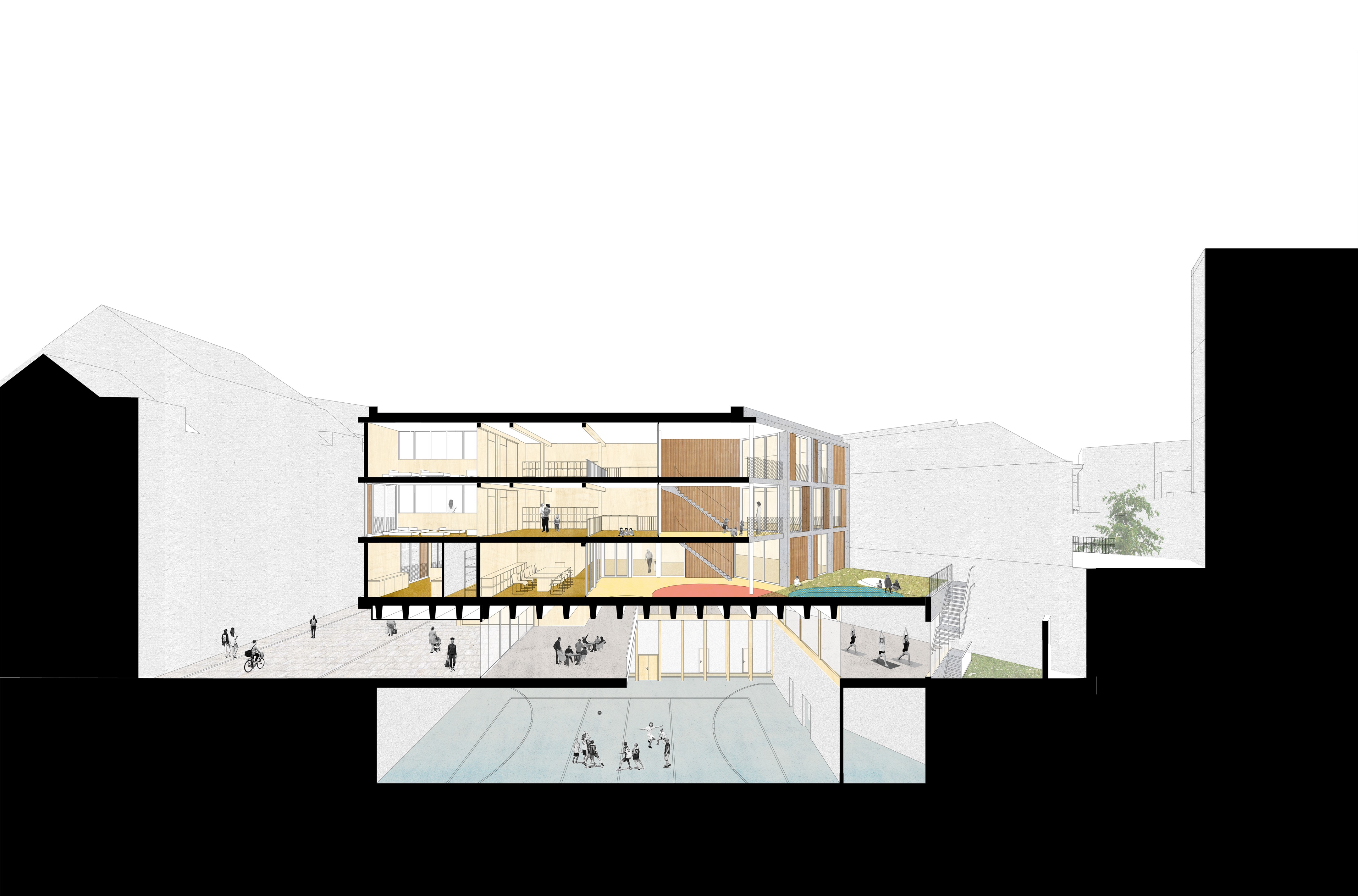 Rabelais 学校综合体-8