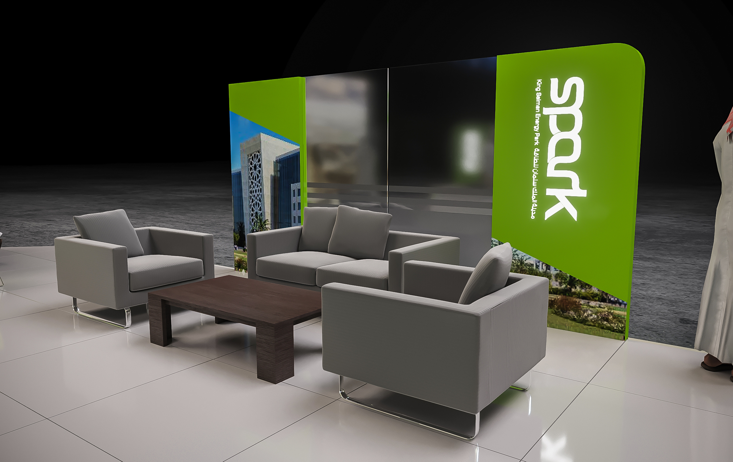 沙特能源公园 10 米 ·10 米展览设计-10