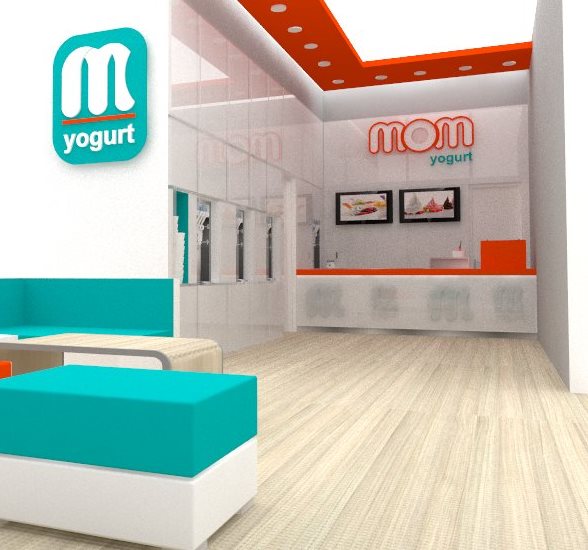 2016 年完成的"妈妈酸奶"咖啡厅-1