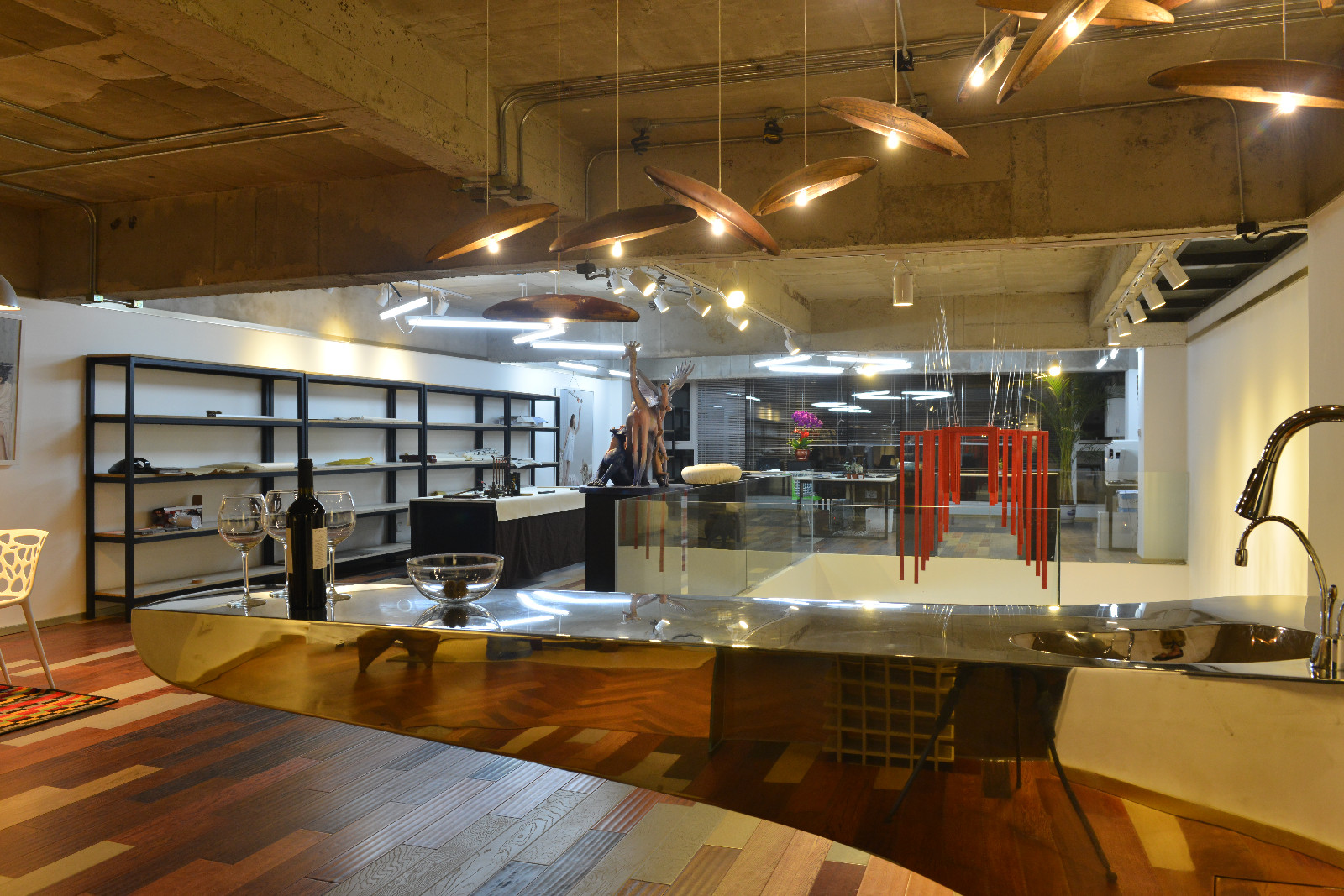 北京宋庄艺术工作室——简约实木风-9