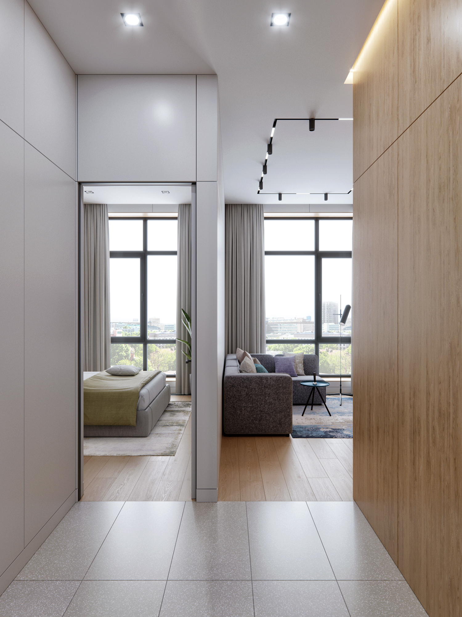 极简艺术公寓设计-17