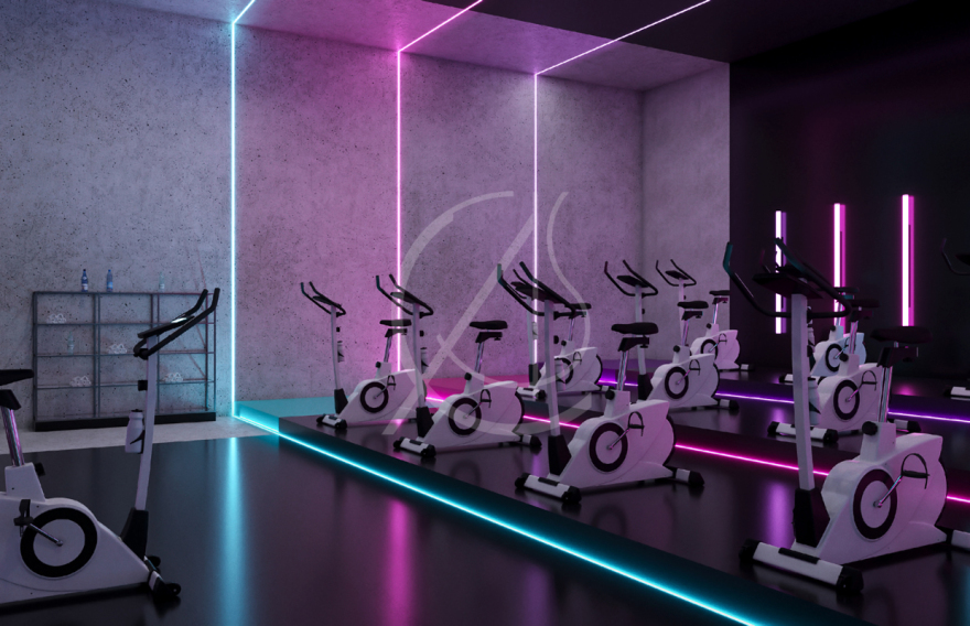 女士健身中心室内设计-30