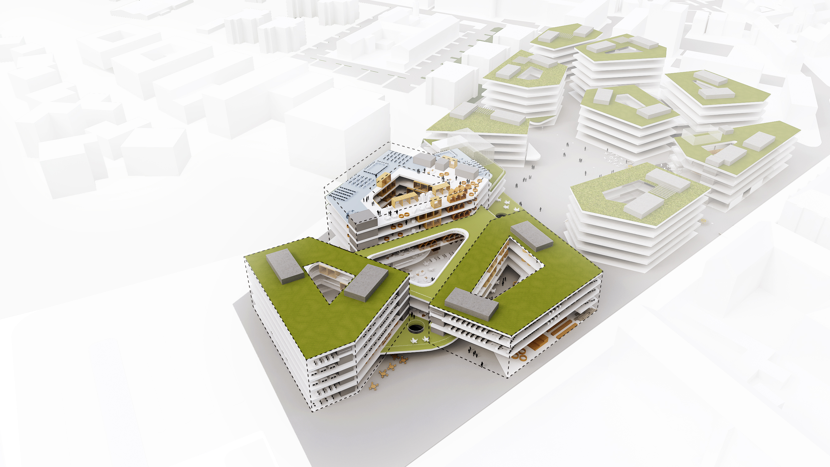 通过大学学院,校园霍森-25