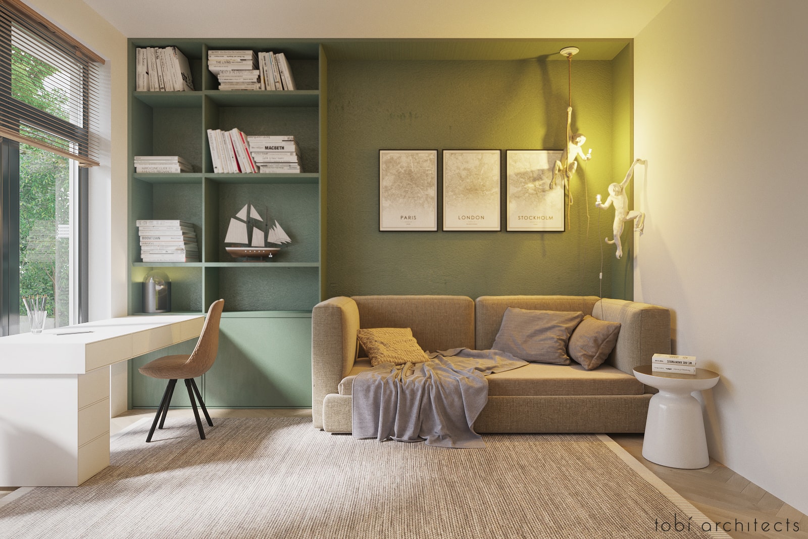 现代家园温馨空间设计-39