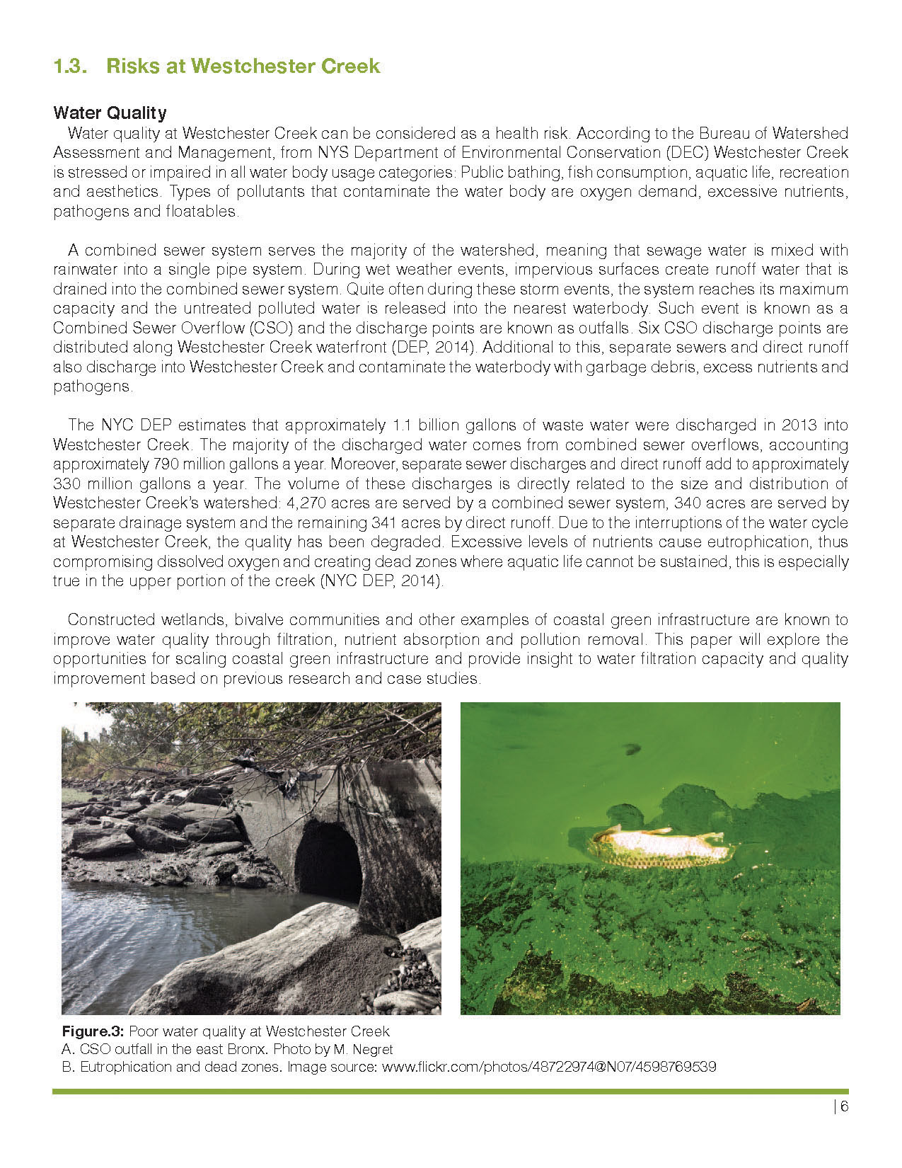 绿色海岸基础设施 · 改善西切斯特溪水质的方案-1