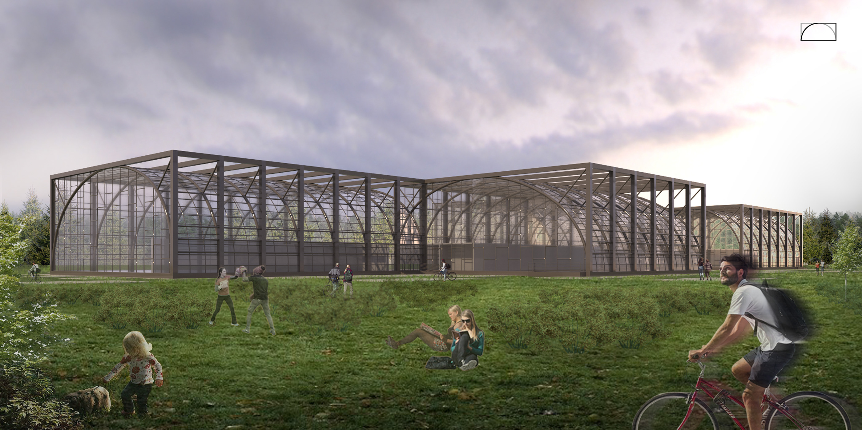 绿野体育中心——现代生态多功能运动场所-5