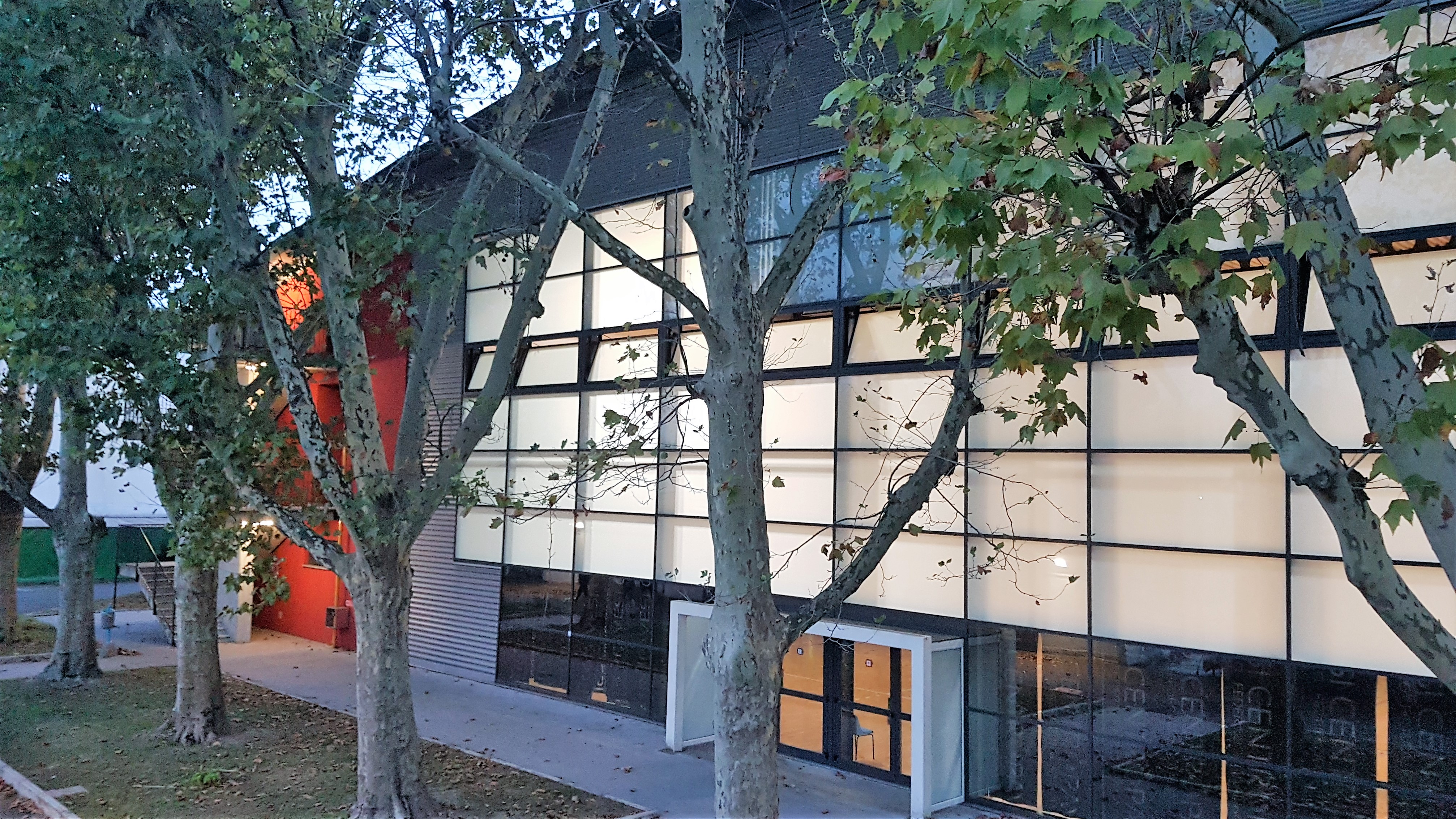 波浪型金属立面打造动感体育中心-12