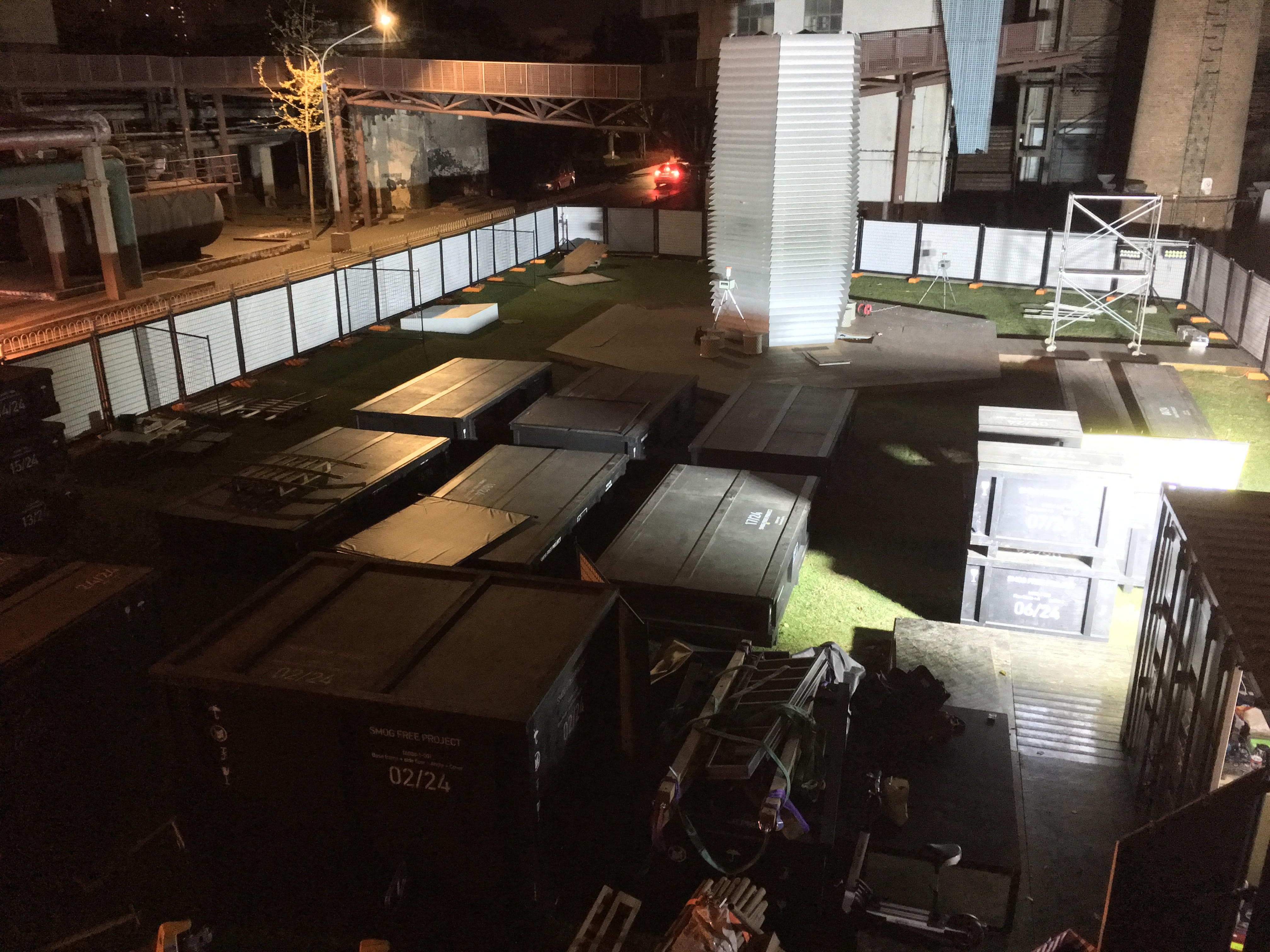 烟雾净化塔-- 北京制作便携式基础与安装-15