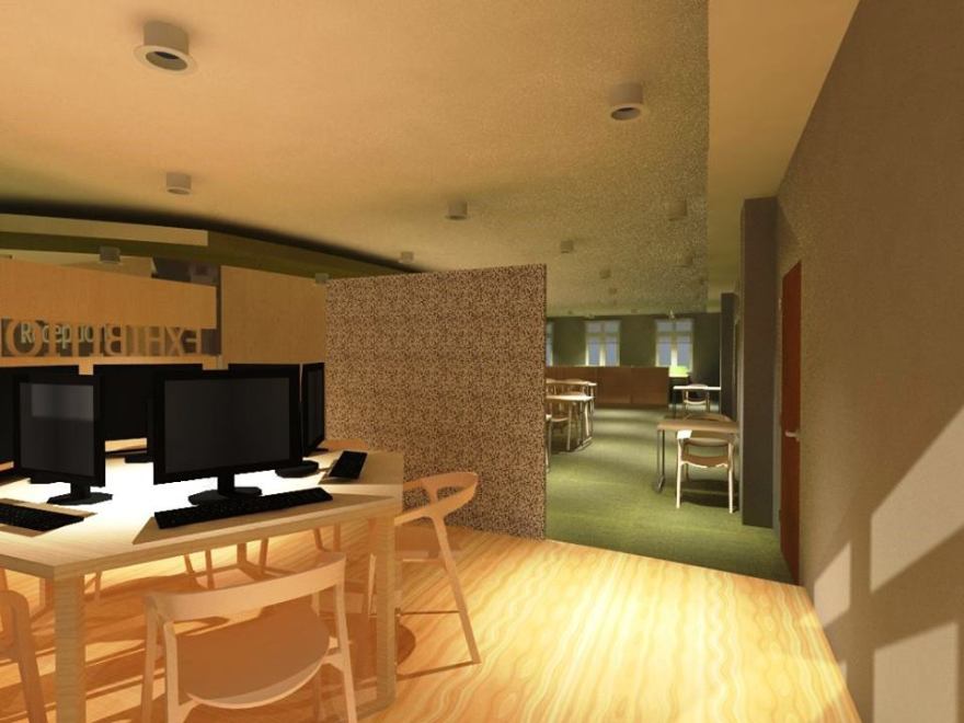 生命协同的 Kwanghwa 高中学图书馆设计-8