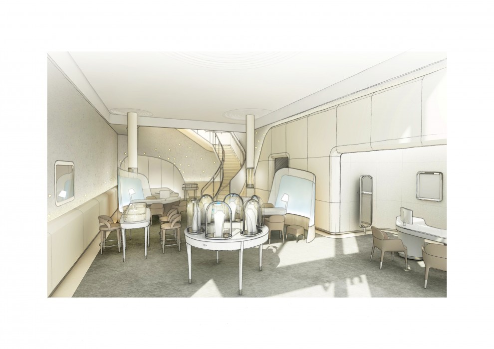 Patrick Jouin作品 | BOUTIQUE VAN CLEEF & ARPELS，探索空间的内部精神-19