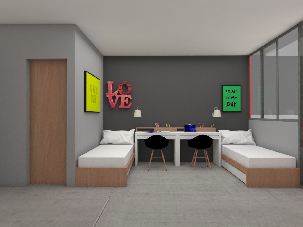 集合宿舍设计 | UniRitter 校园学生公寓-0