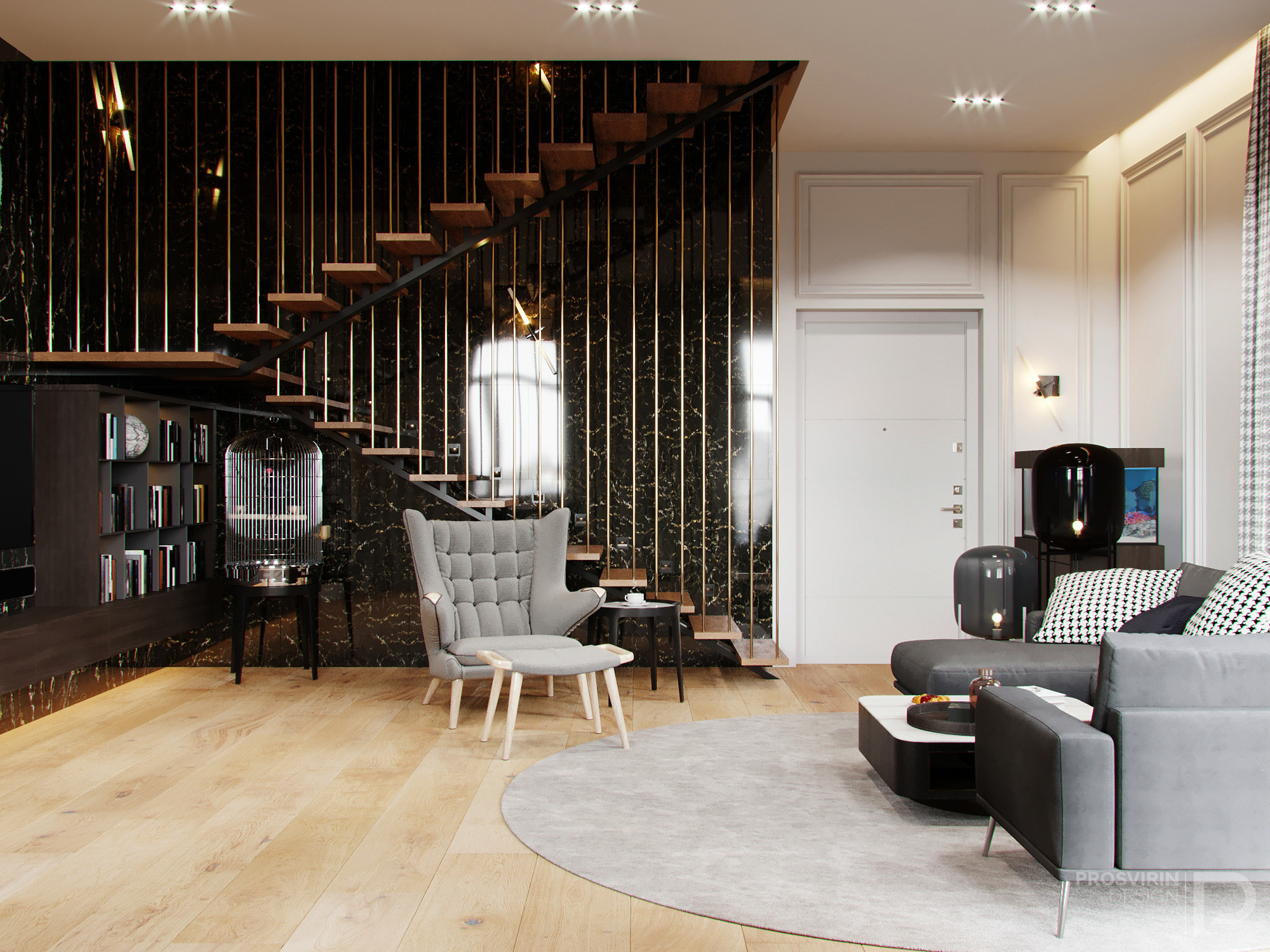 2018 年完工的现代厨房设计案例-12