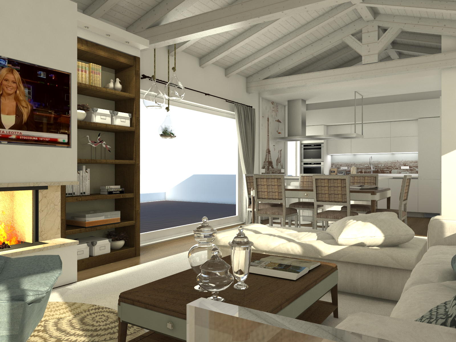 2018 年卡利亚定制公寓设计 | 超级阁楼的室内设计魅力-4