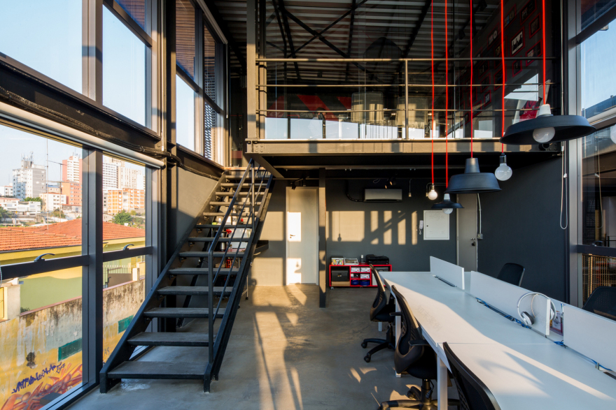 巴西圣保罗 Live Biz 工作室翻新设计-21
