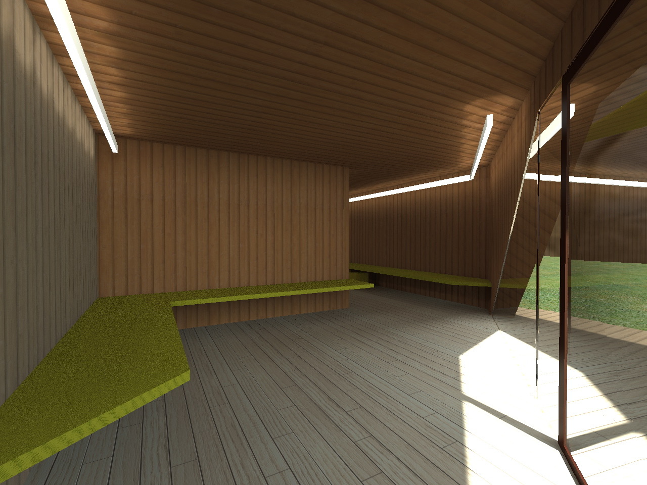 2017 年木结构新 Scouts 总部室内设计-6