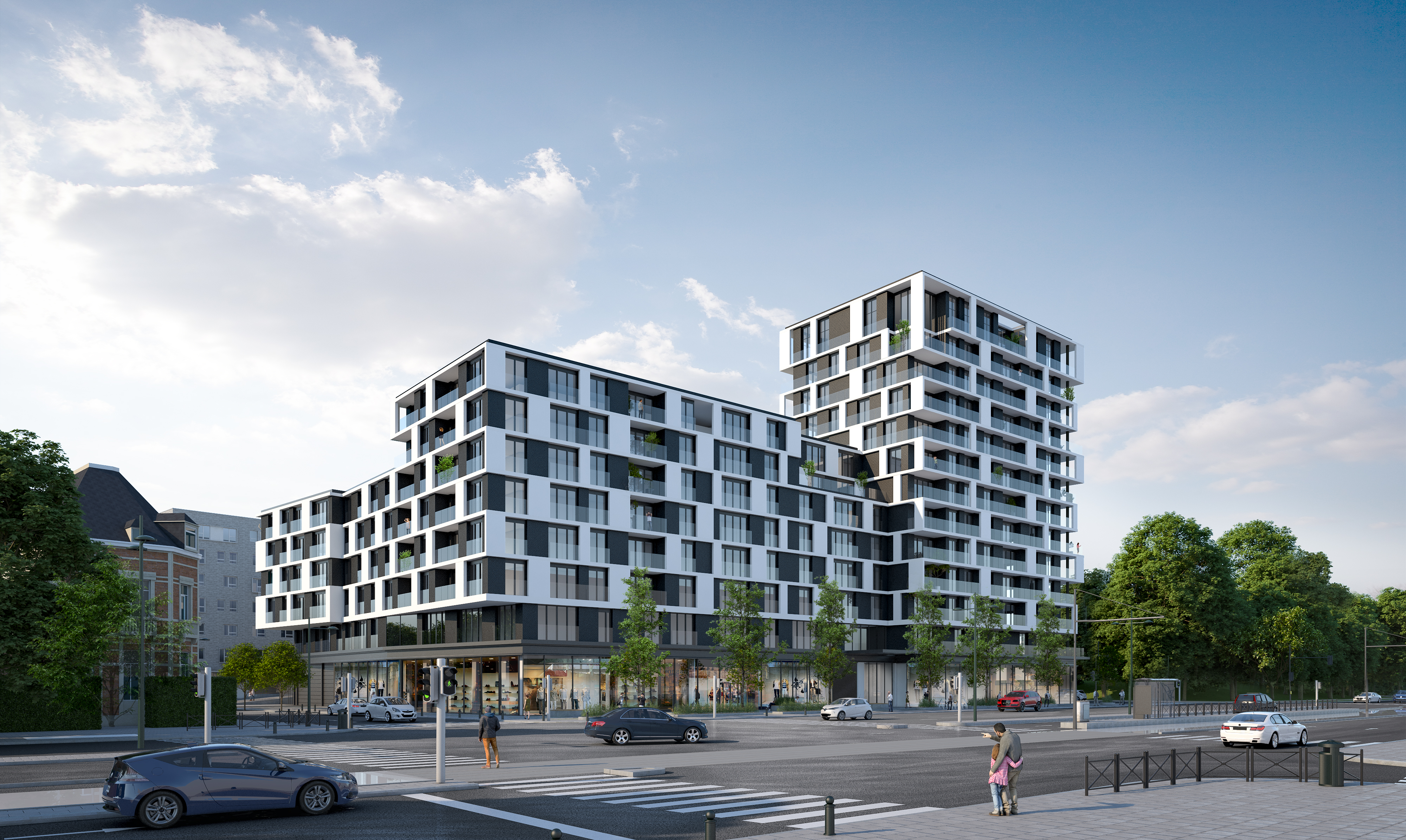 战略位置的冰川公寓-2