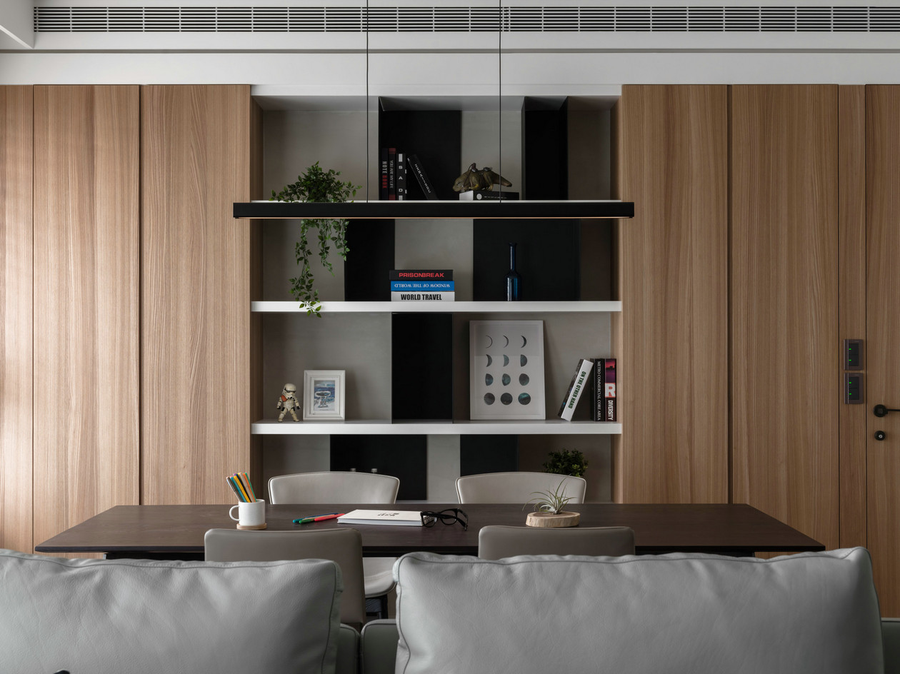 温润木质简约风住宅设计-9