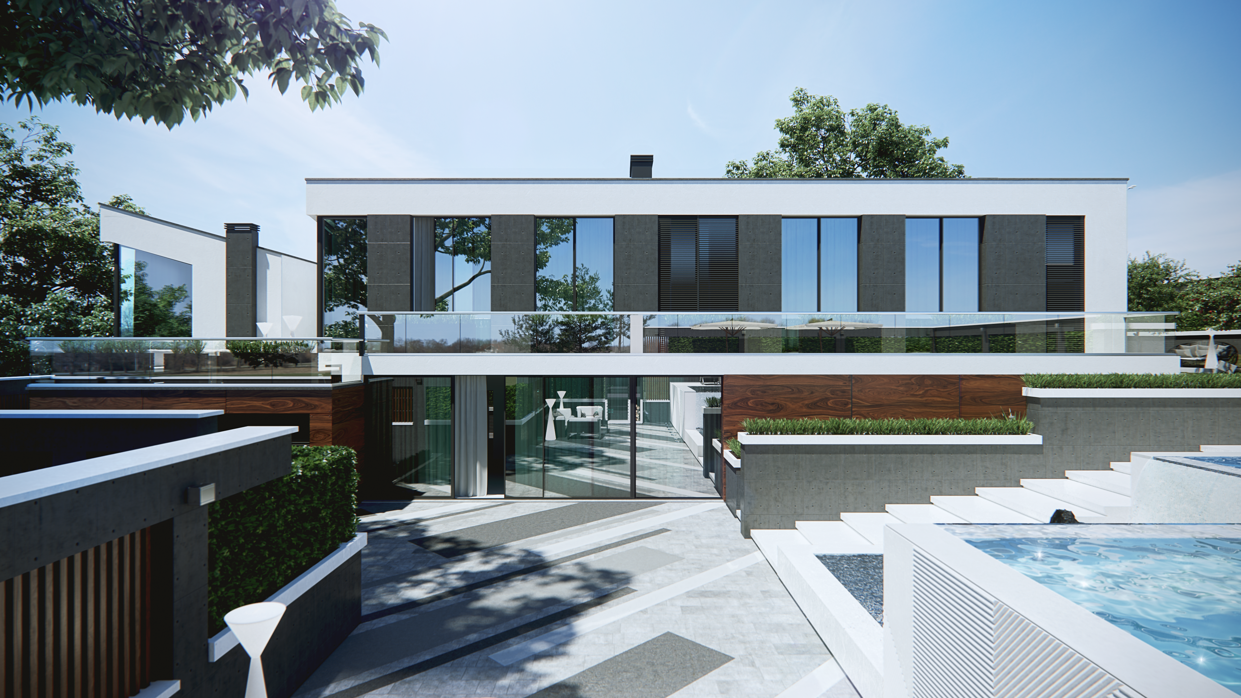 Hill House（山间豪华现代住宅）-19