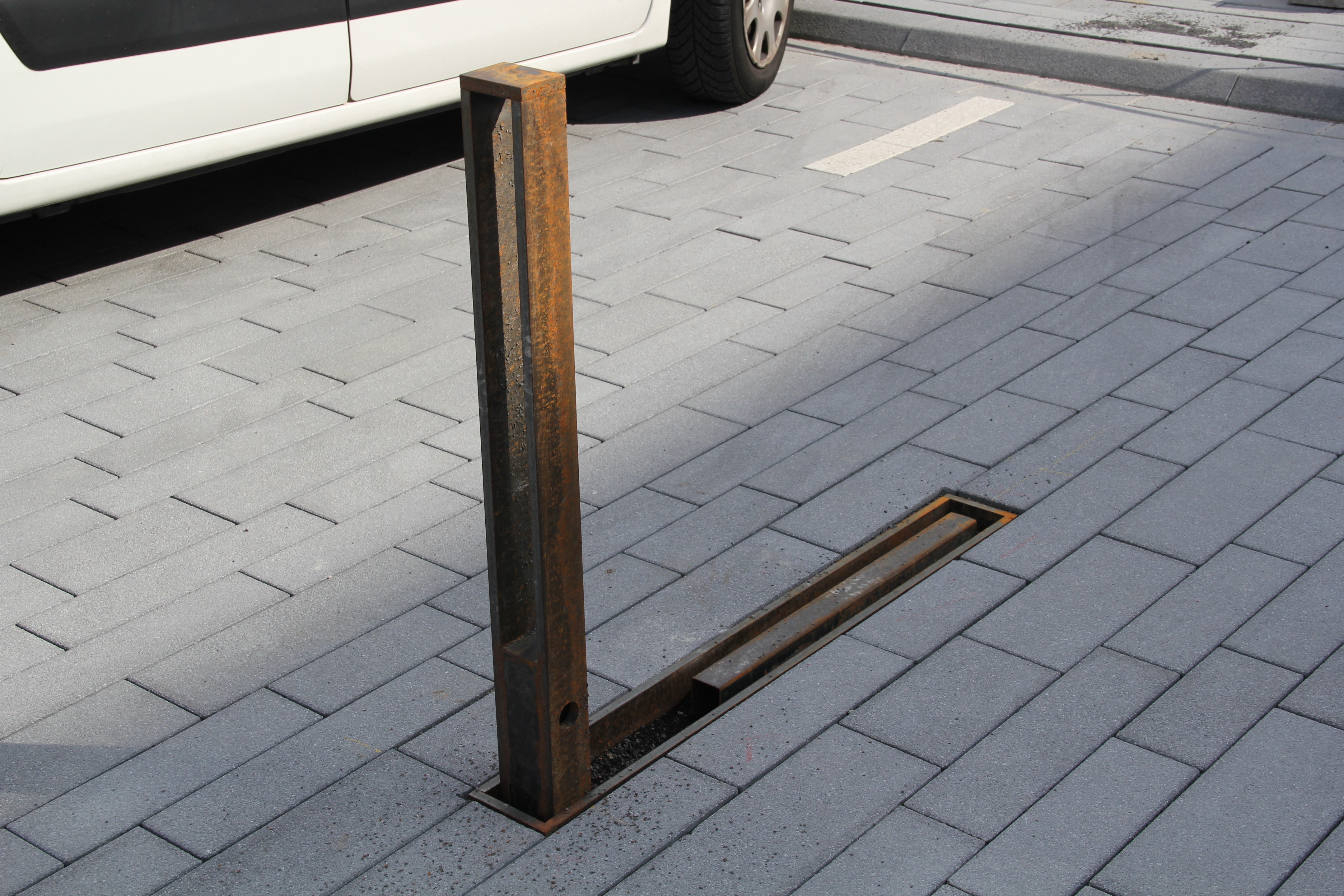 城市公共空间家具设计 · 多功能公共座椅与自行车架-11