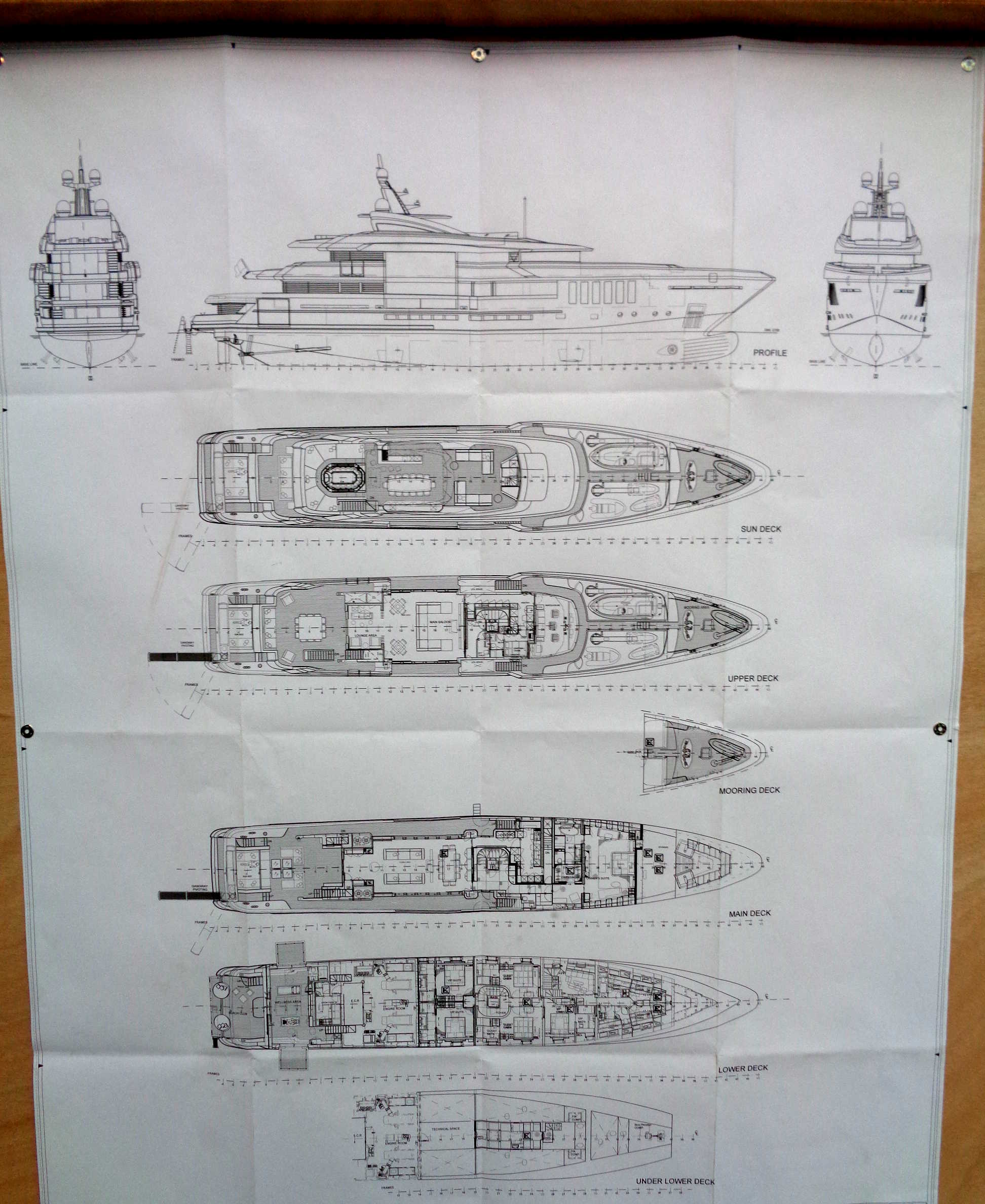 船舶室内设计团队打造 50 米豪华游艇内饰-12