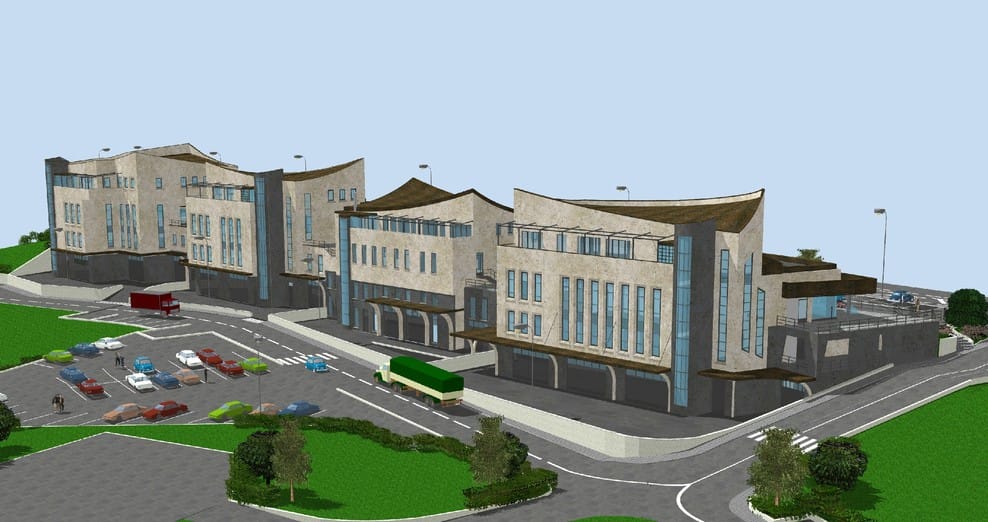 LE ALLODOLE 商业中心室内设计-7