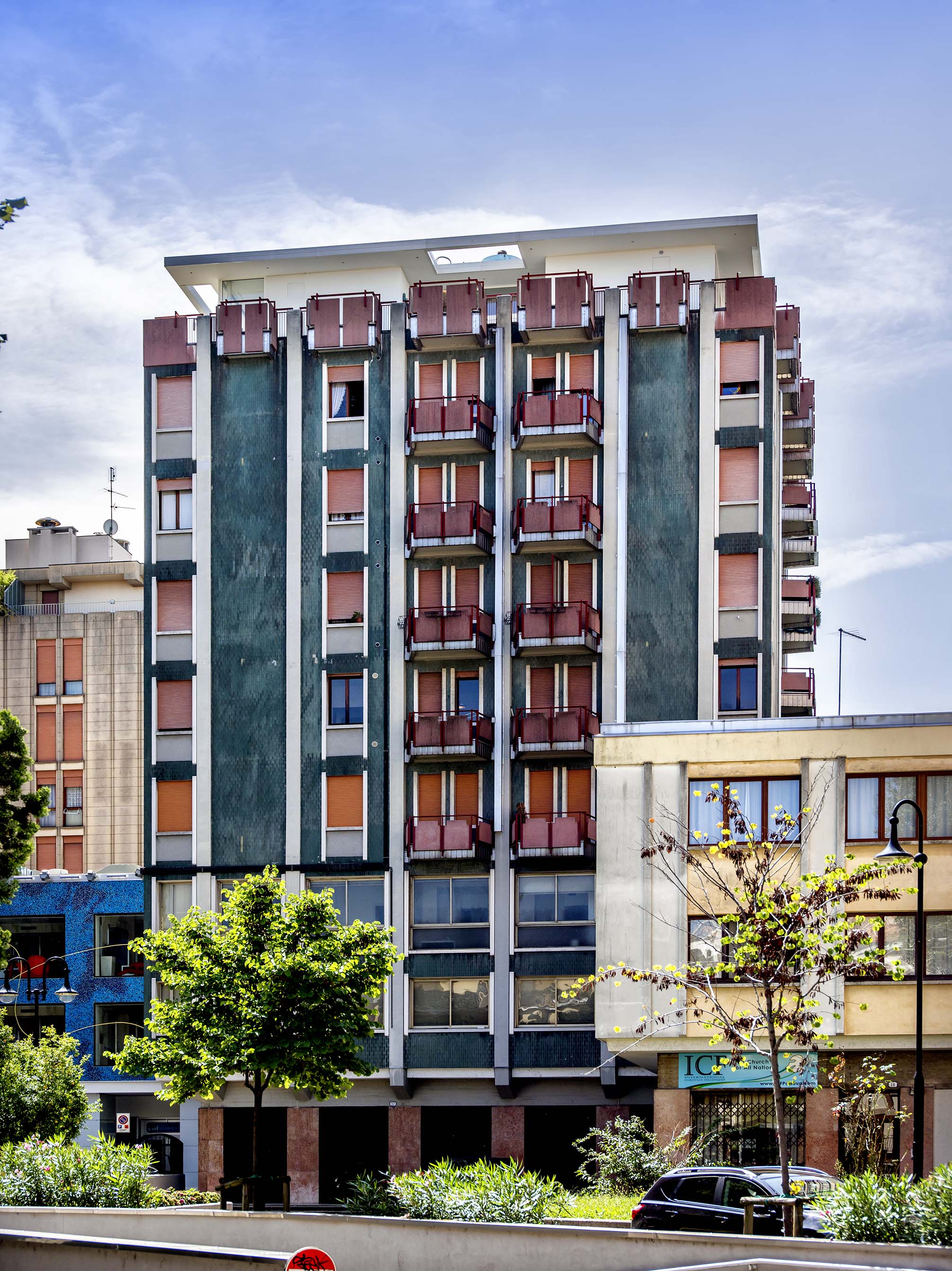 意式风情 Padova 顶层公寓的 360°全景视野-53