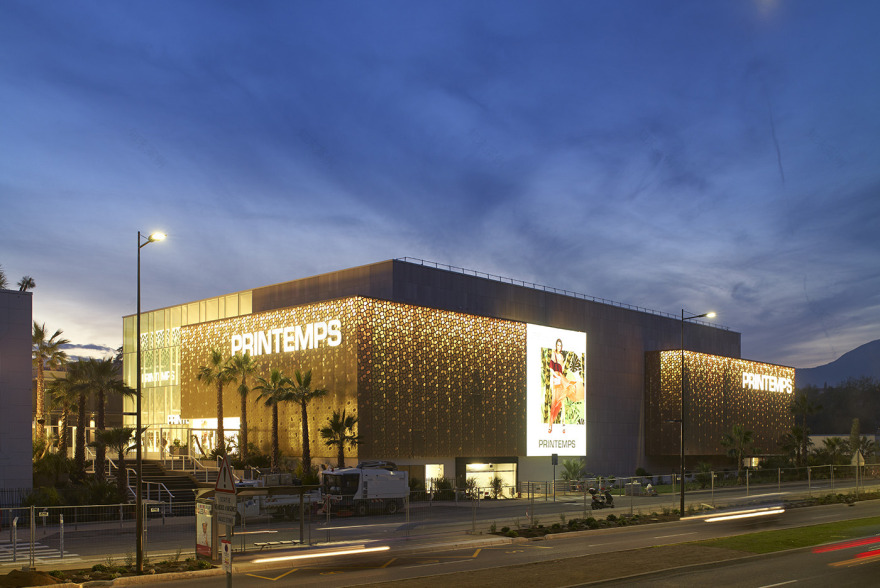 简约花形图案,打造 Printemps 地标式建筑-1