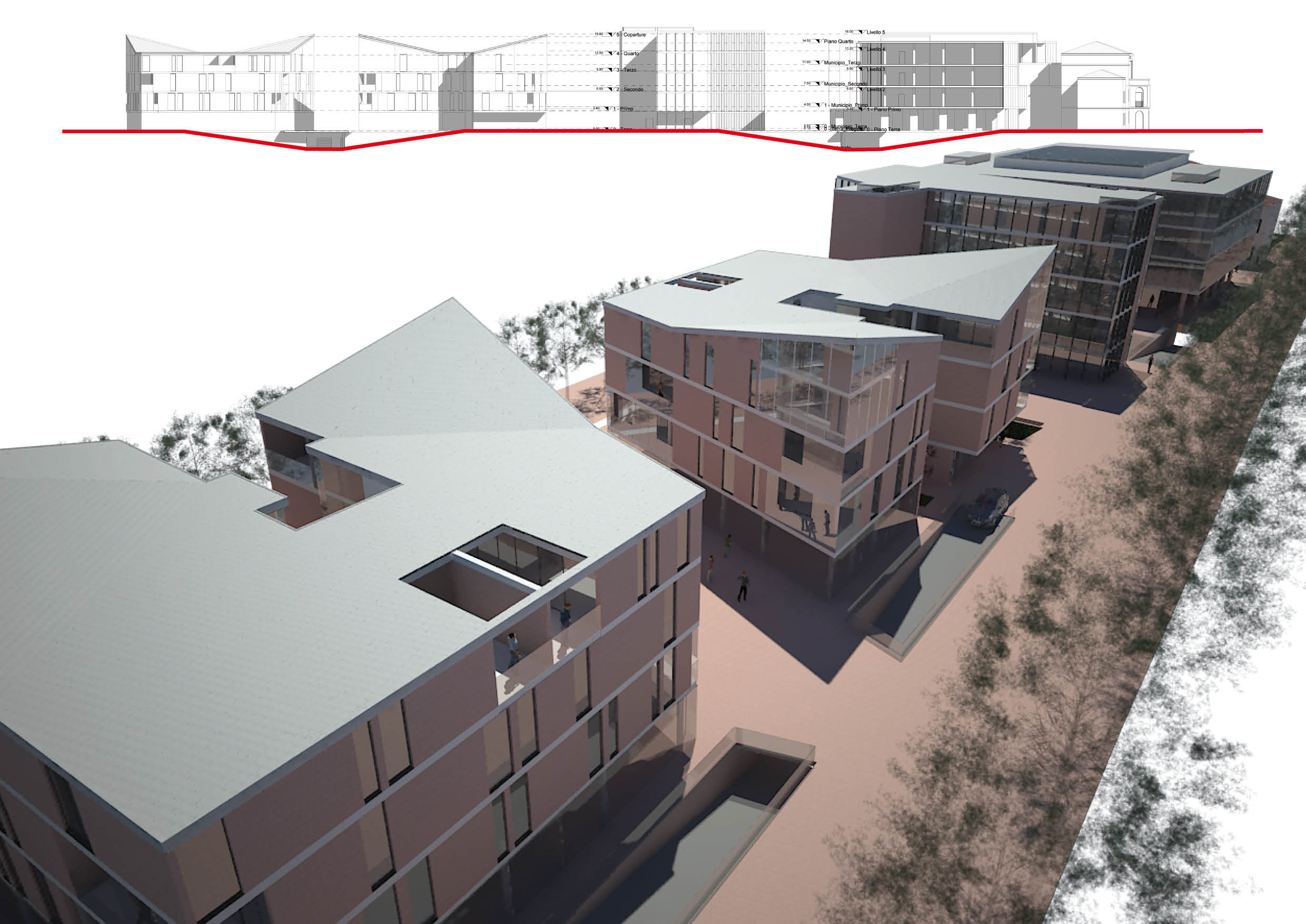 2013 年意大利 Spinea 市镇规划项目-3