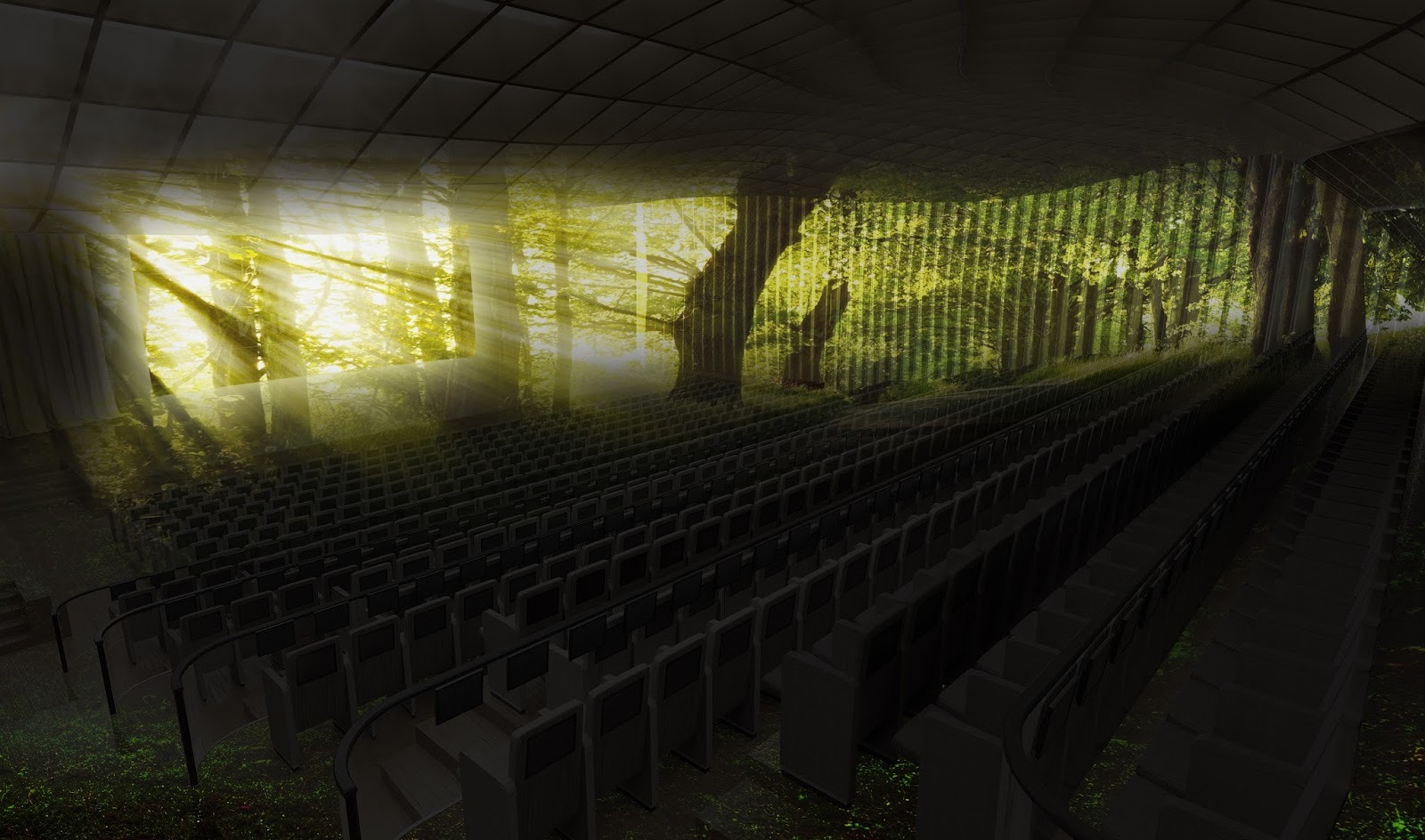 莫斯科历史中心多功能会议厅·影院设计-19