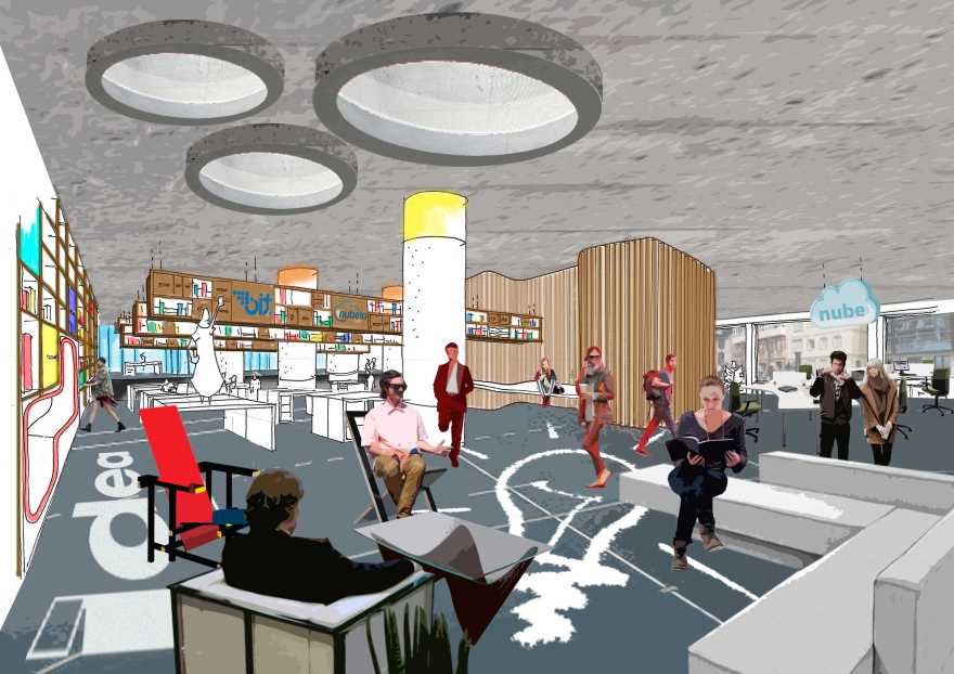 帕帕加约大道联合办公空间-9