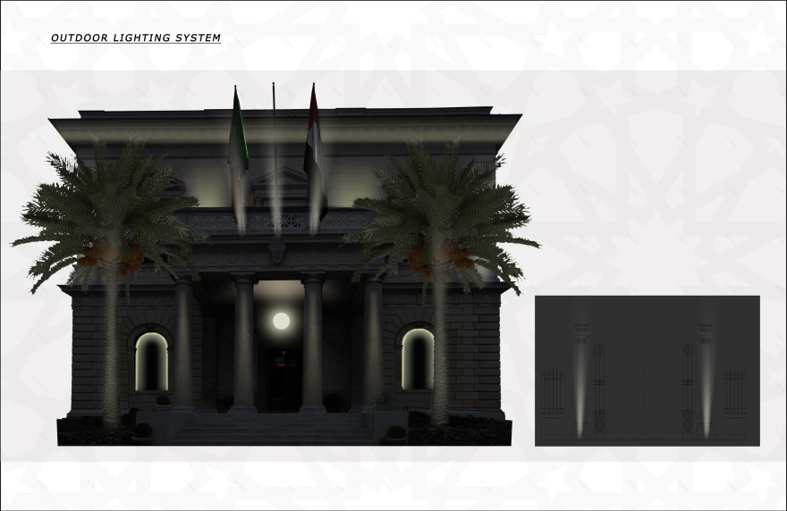 意大利罗马使馆别墅室内设计-55