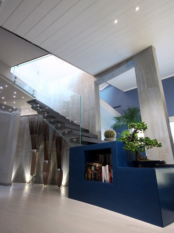 梦幻蓝调之家·意式风格室内设计-3