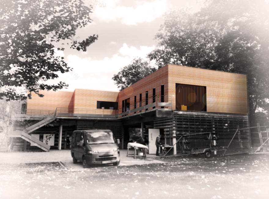 法国圣·格雷戈里水上运动基地改造-1