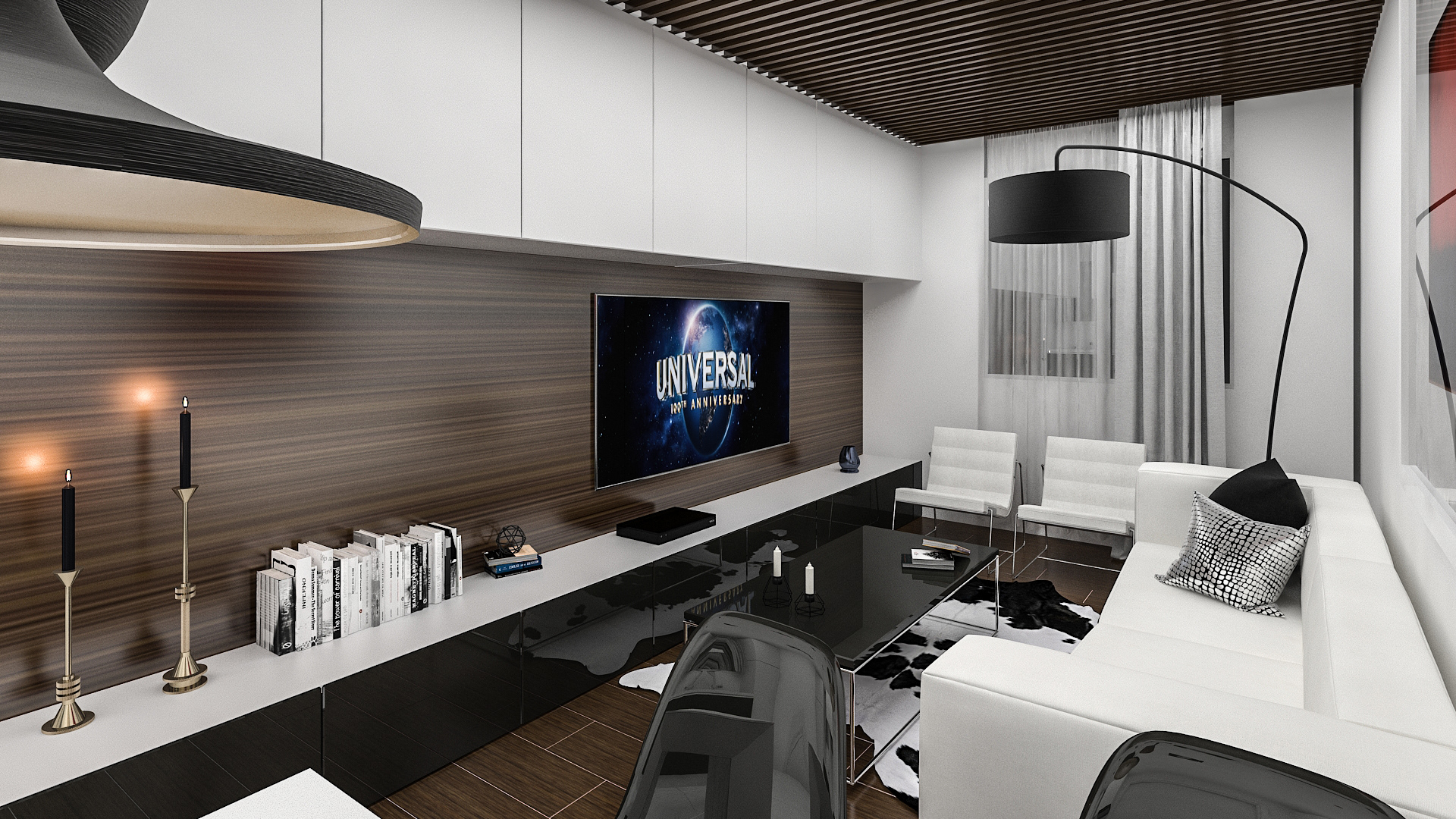 现代简约客厅设计案例-21