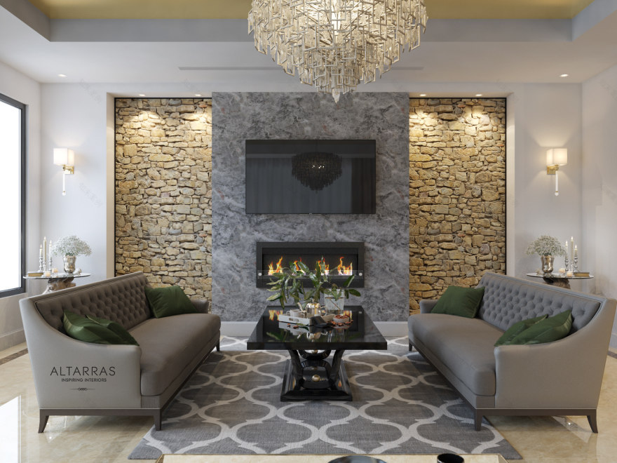 现代风格别墅地下室设计-2