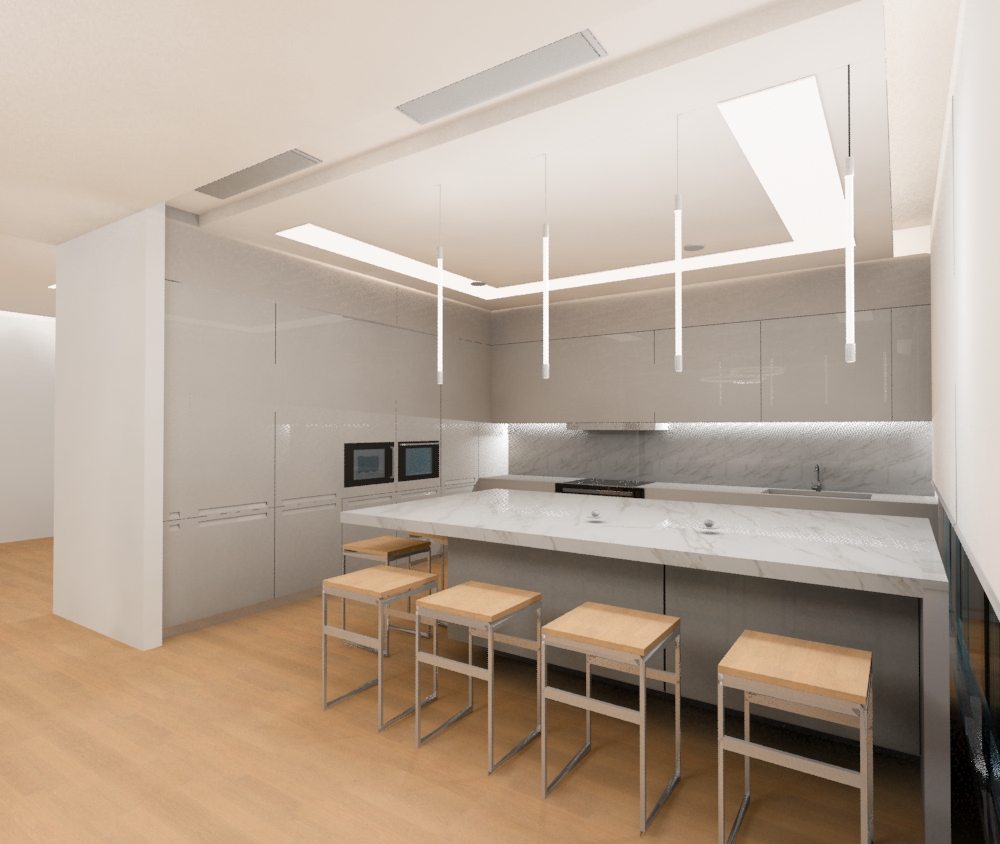 迪拜豪华顶层公寓室内设计-31