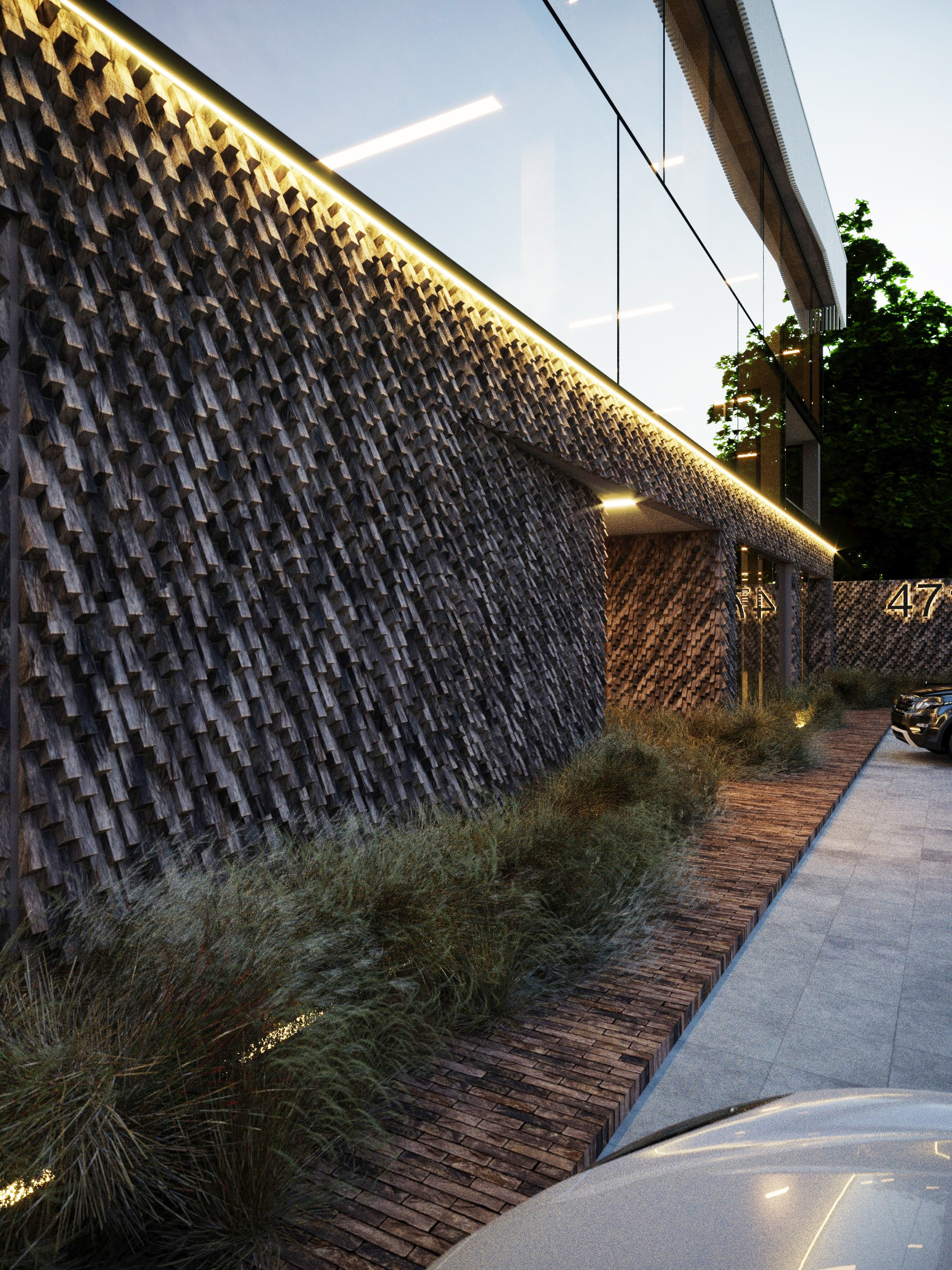 雪山之韵 · 克拉斯诺达尔办公楼设计-7