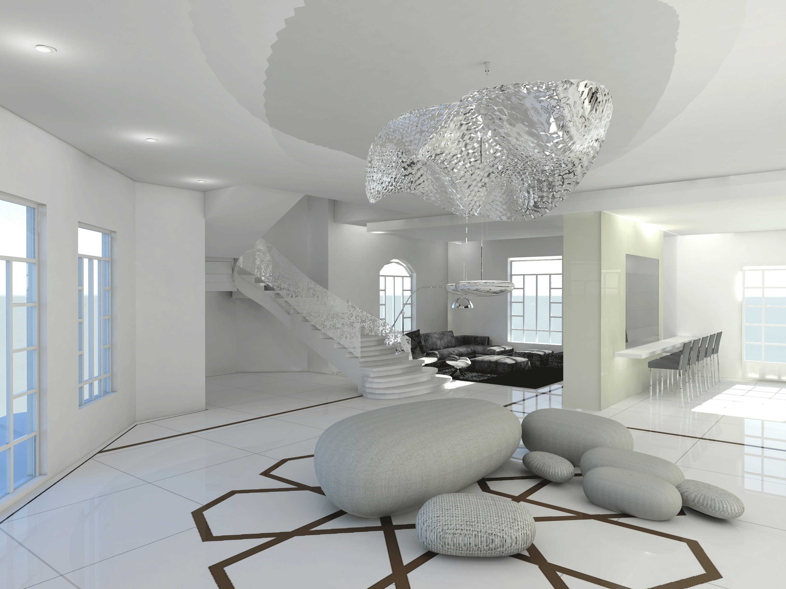 多哈别墅整体翻新设计-1