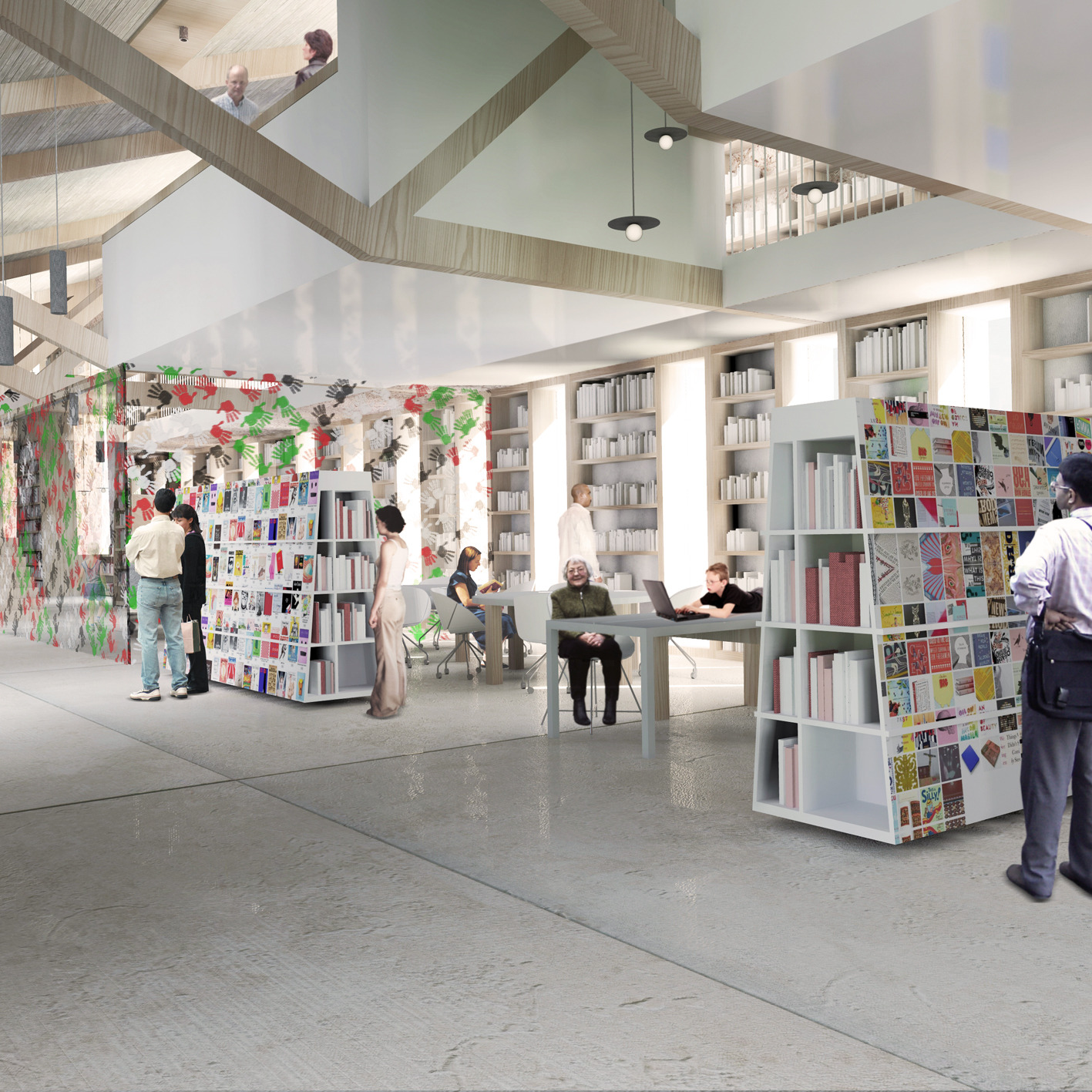 波洛尼亚“L 型”图书馆-10