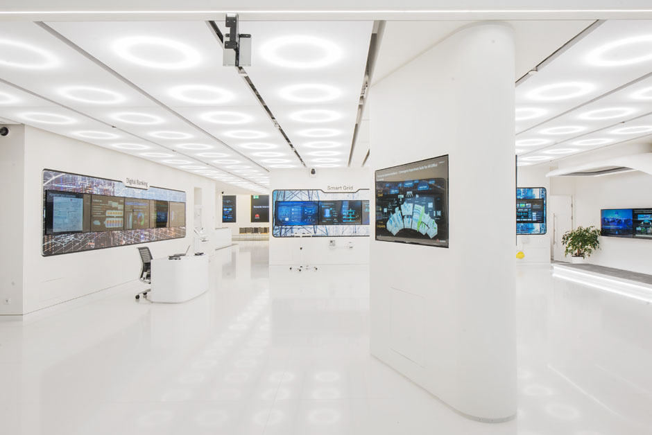 华为展厅——现代科技与空间的完美结合-26