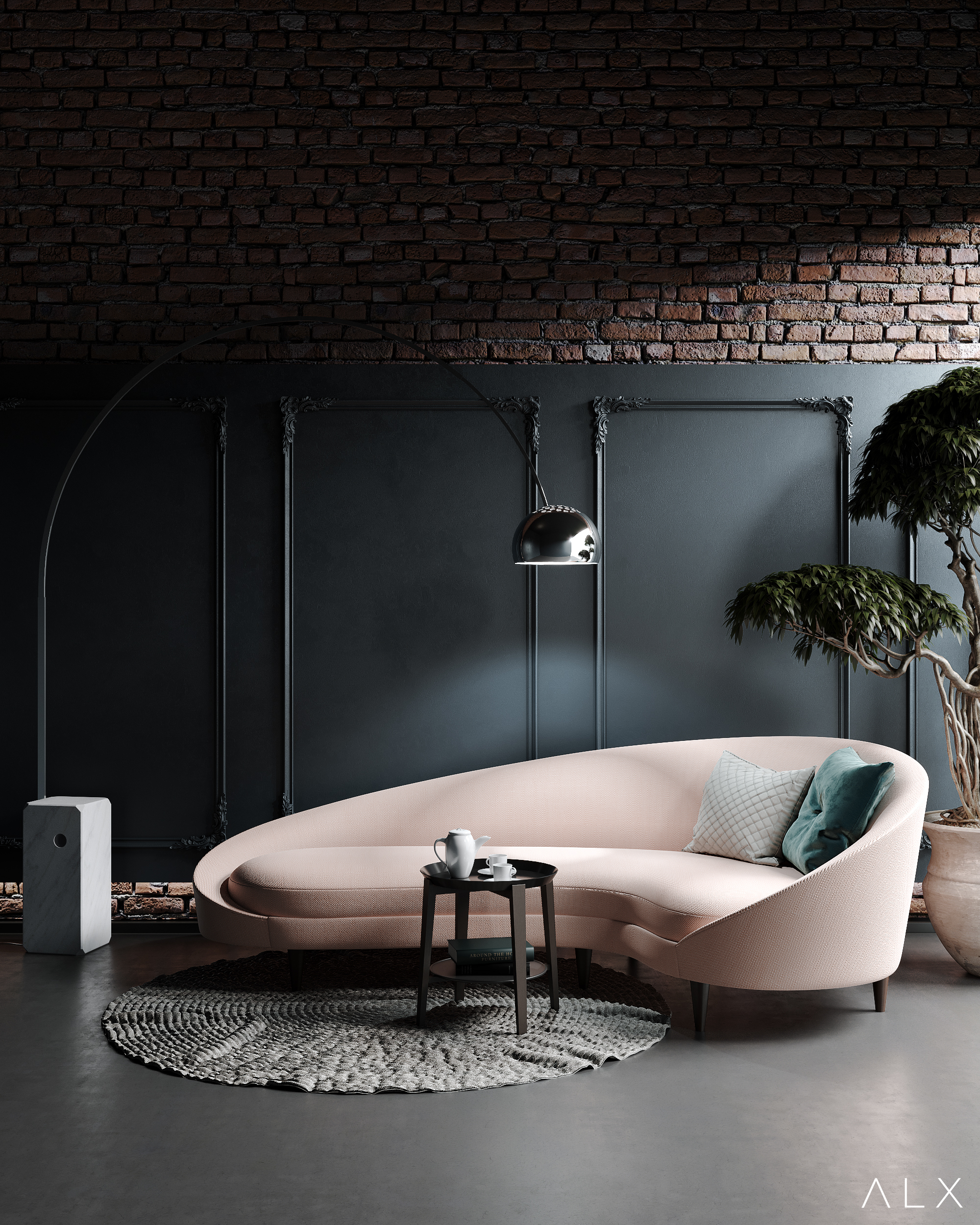 现代简约风家居设计案例-13