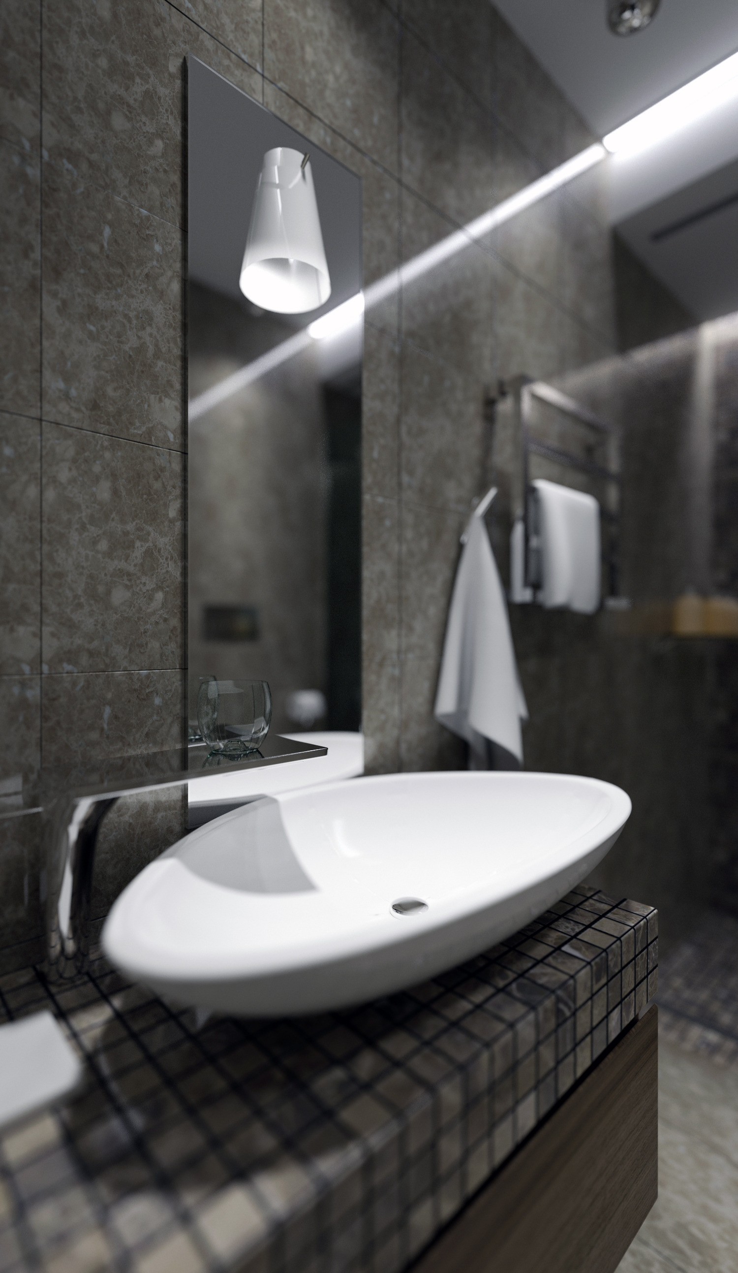 圣彼得堡乡村别墅的疗愈空间设计-15