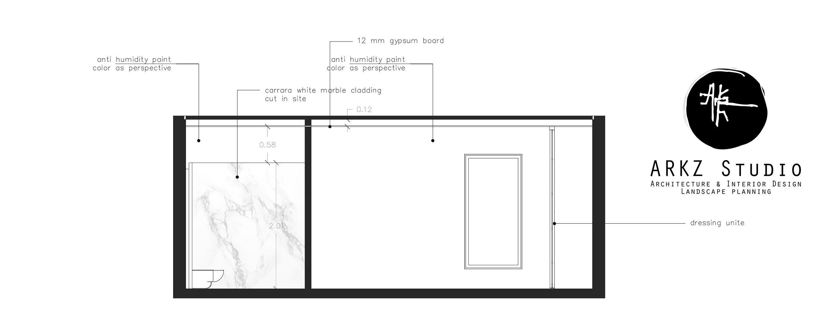 梦想成真，品质空间之美——ARKZ 建筑事务所主卧套房改造-16