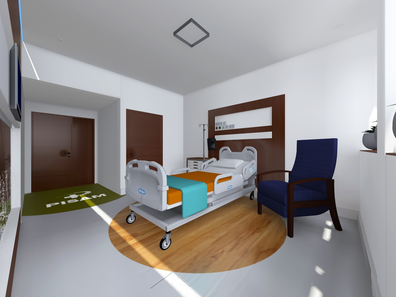 个性化单间病房设计方案-15