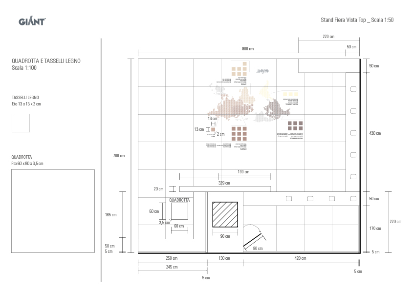 Stand Giant®在 2016 年 Domotex 展会的 60 平米展览空间设计-4