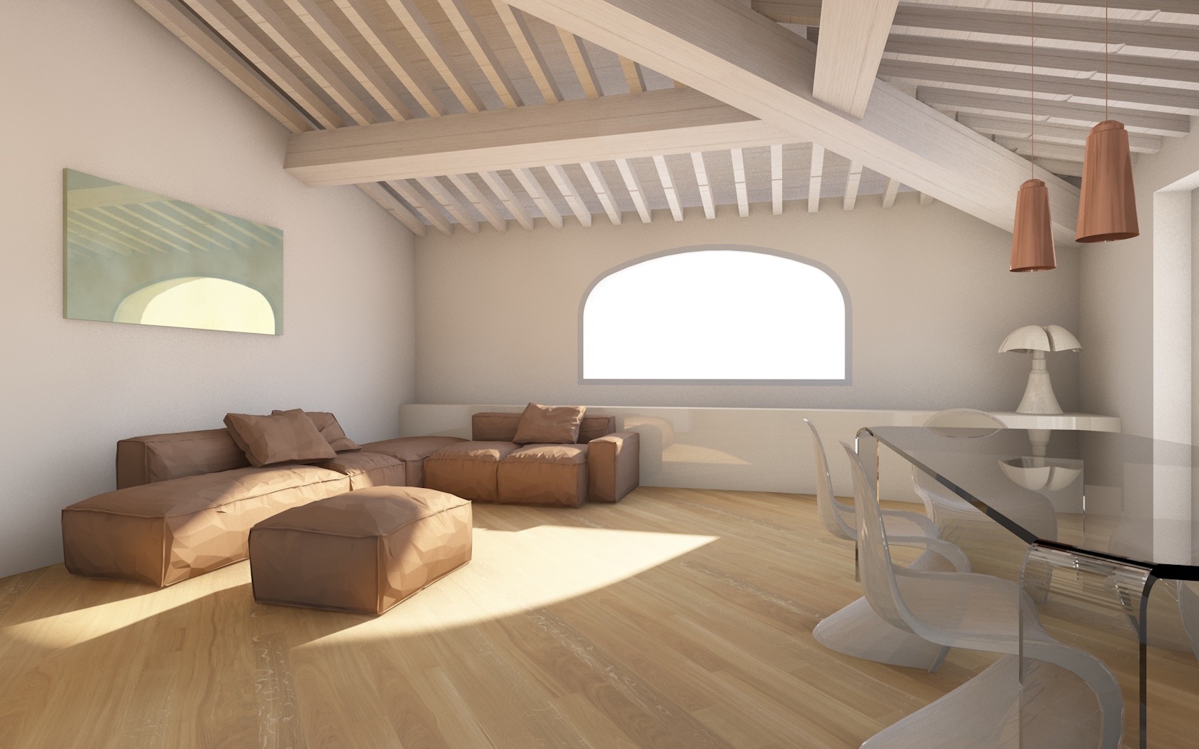 复古建筑中的现代室内设计之光-1